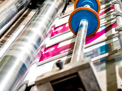 Labelprinter bei LiquidVisions in Endingen bei Freiburg.