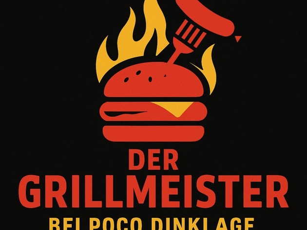 Der Grillmeister bei Poco Dinklage