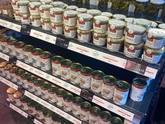 Das Trockenregal allerlei leckeren Produkten