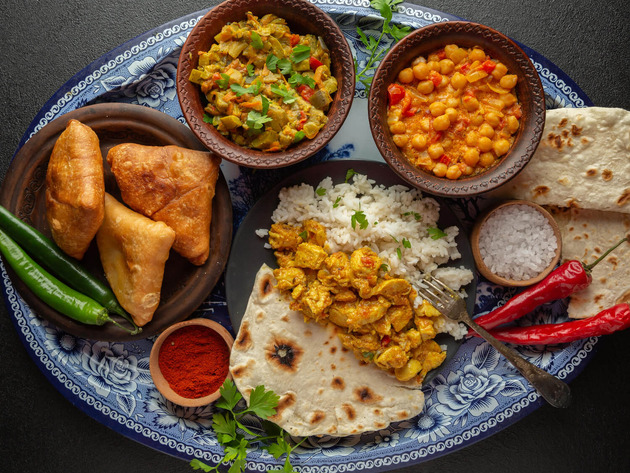 Restaurant Punjabi Pfanne