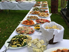 Buffet Catering - piccolo amore arte culinaria - Catering & kulinarische Reisen nach Italien, italienische Sprachvermittlung