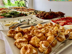 Frühstücksbuffet - piccolo amore arte culinaria - Catering & kulinarische Reisen nach Italien, italienische Sprachvermittlung