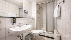 Badezimmer Raststättenhotel Tecklenburger Land West