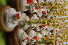 Hausgemachte Fingerfood-Variationen vom Partyservice Lehr in Herborn. Exklusive Häppchen für Buffets in unserem Partyraum und Veranstaltungen.