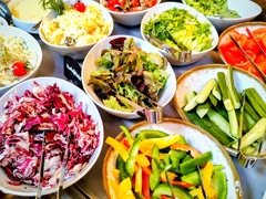 Salatbar im Barberino Restaurant