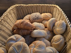 Brötchen im Barberino Restaurant
