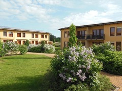 Gebäude des Ferienparks Templin