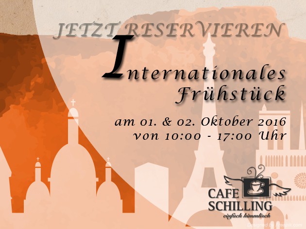 Cafe Schilling: Internationales Frühstück - Geht mit uns auf Reisen!