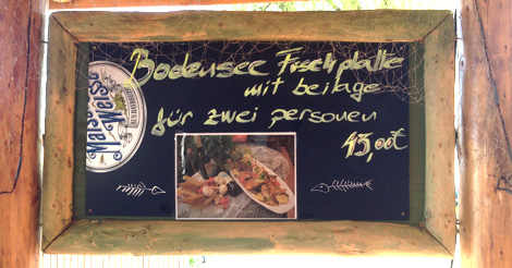 Bodensee-Fischplatte aus eigenem Fang