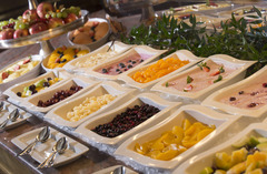 Reichhaltiges Maritim Frühstücksbuffet im Maritim Hotel Stuttgart